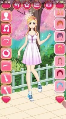 女孩娃娃化妝游戲版截圖1