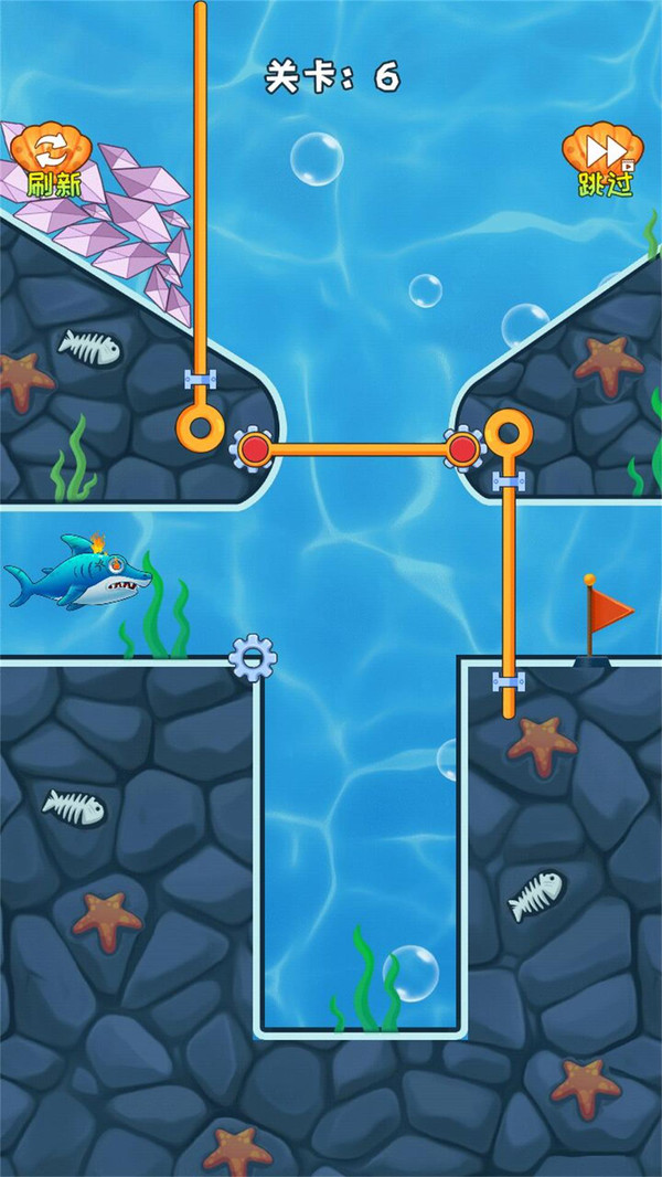 救救小鯊魚(yú)游戲v2.0截圖1