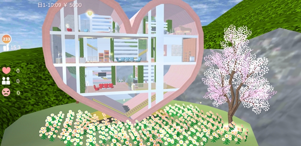 櫻花校園模擬器外國(guó)建筑下載2022最新版截圖2