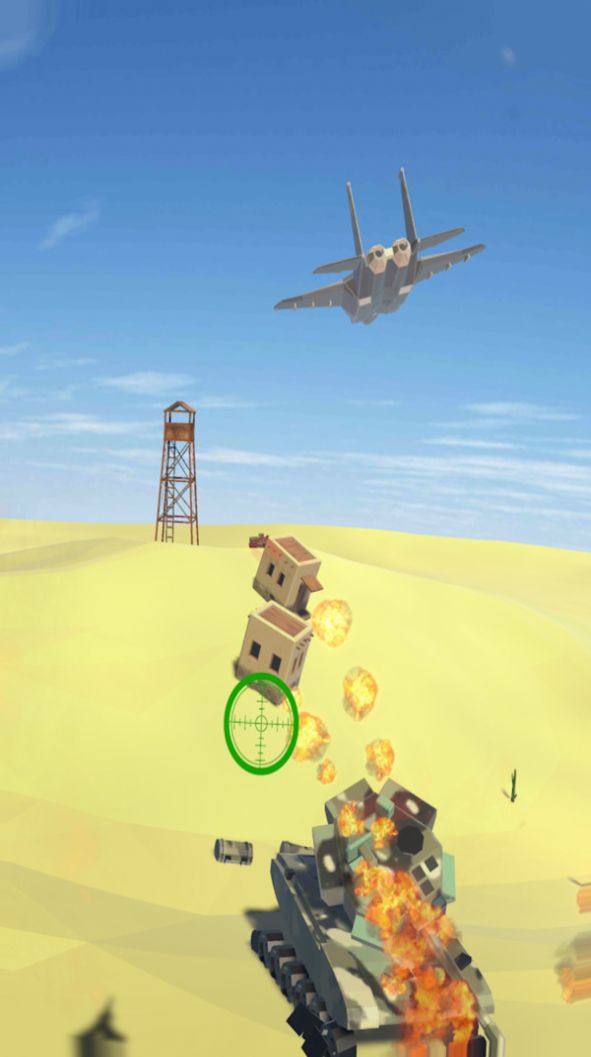 飛機空襲3D最新版免費金幣去廣告截圖1
