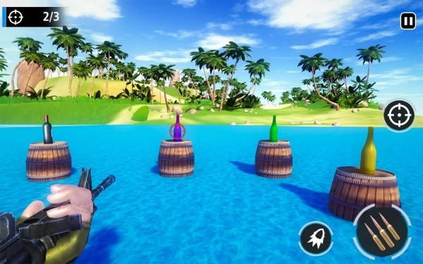 瓶子射擊學院3D最新版免費金幣去廣告截圖2