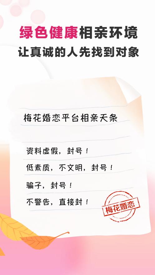 梅花婚戀app最新版下載截圖1