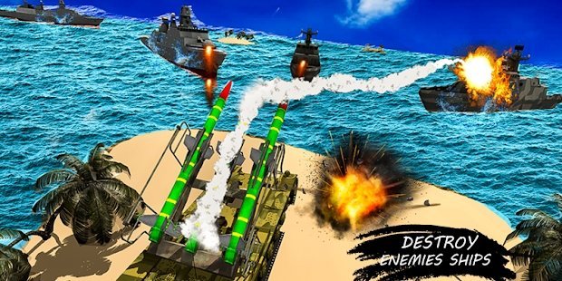 海軍導彈發(fā)射戰(zhàn)艦模擬游戲安卓版截圖1