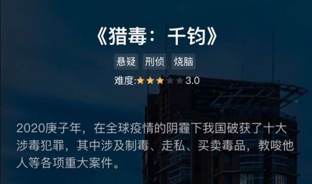 犯罪大師獵毒千鈞答案是什么 獵毒千鈞答案解析