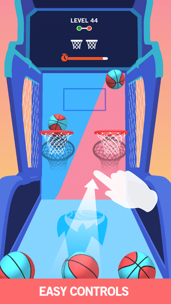 籃球比賽3D游戲版截圖1