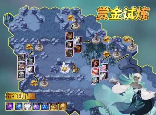 劍與遠征狄塞拉試煉之地攻略：狄塞拉試煉之地通關(guān)路線推薦