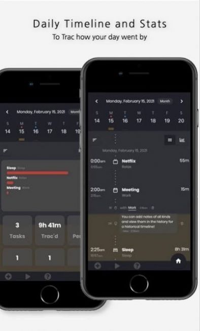 Trac時(shí)間記錄app版截圖3