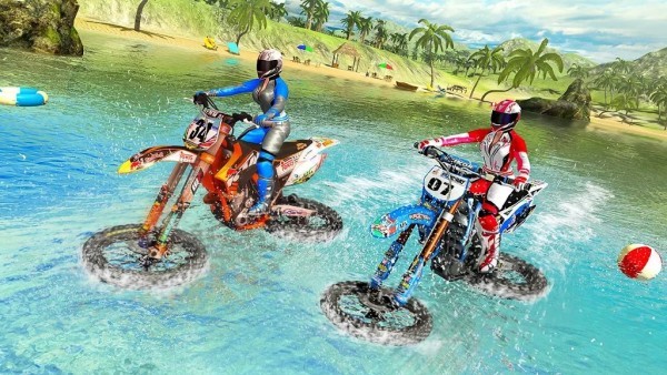 水上騎士賽車(chē)游戲安卓版截圖1