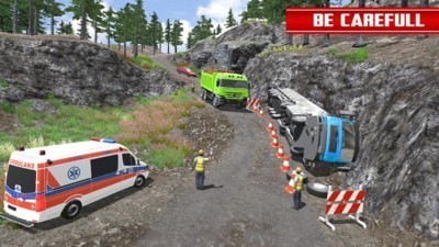 卡車山地運輸駕駛游戲中文版截圖1