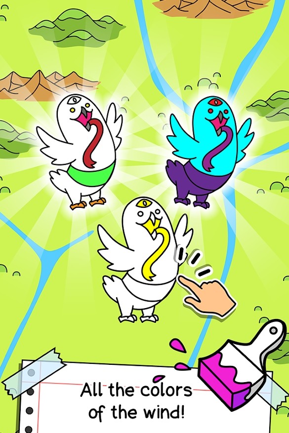 鳥類進化突變獵鷹游戲安卓版截圖1