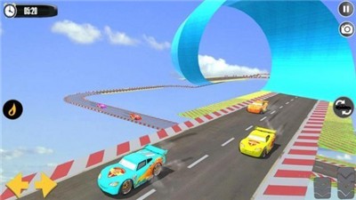 跑車特技沖刺游戲安卓最新版截圖2