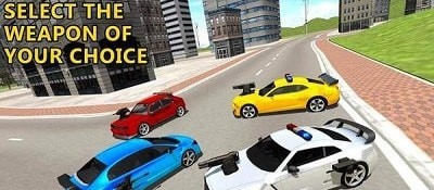 駕駛警車射擊游戲安卓版截圖3