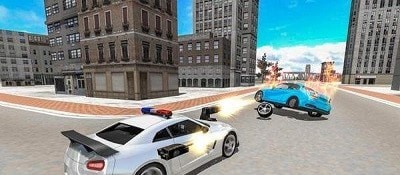 駕駛警車射擊游戲安卓版截圖2