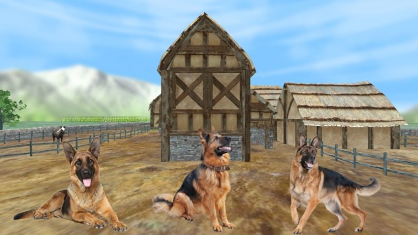 牧羊犬動物3D游戲最新版截圖1