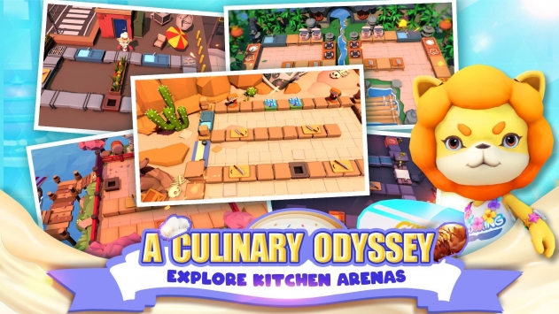 分手廚房安卓聯(lián)機(jī)版下載雙人游戲最新版（Overcooked）截圖3