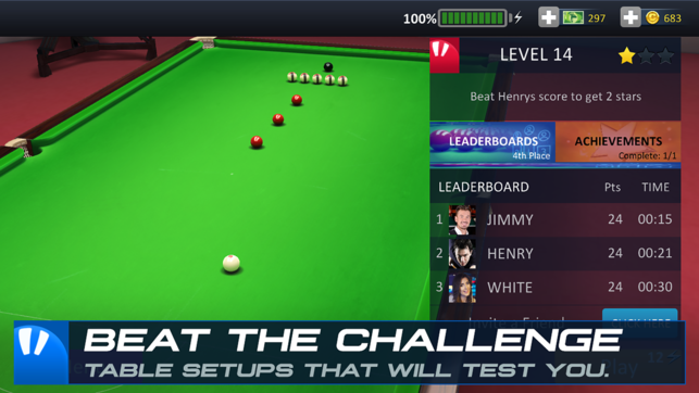 snookerstars內(nèi)置購買最新版蘋果版截圖3