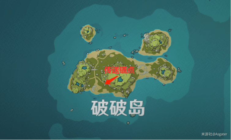 原神金蘋果群島壁畫位置在哪里？金蘋果群島壁畫解密攻略[多圖]圖片2