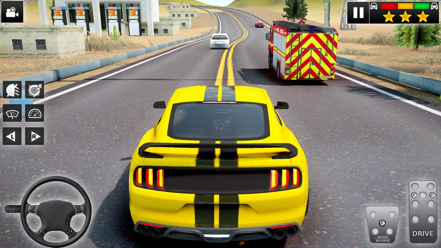 Real Car Driving School Games游戲中文版截圖4