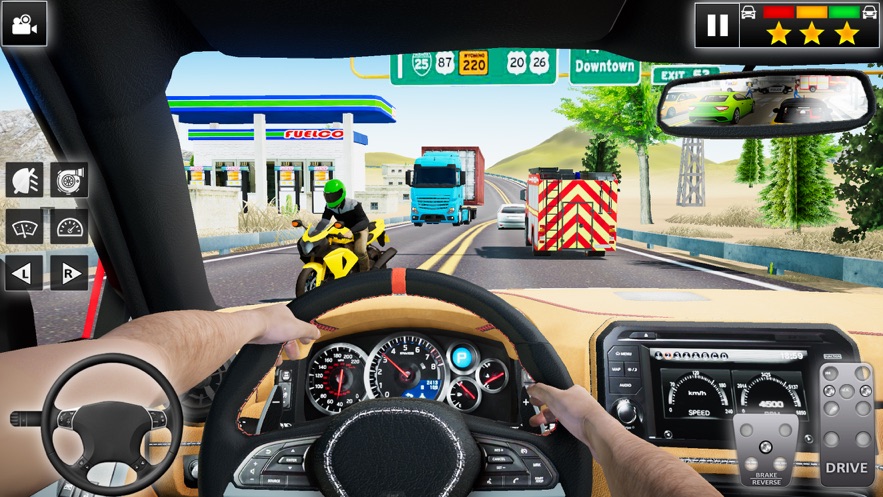 Real Car Driving School Games游戲中文版截圖5
