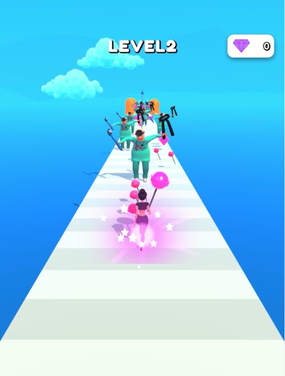 lollipop runner3d游戲安卓版截圖1