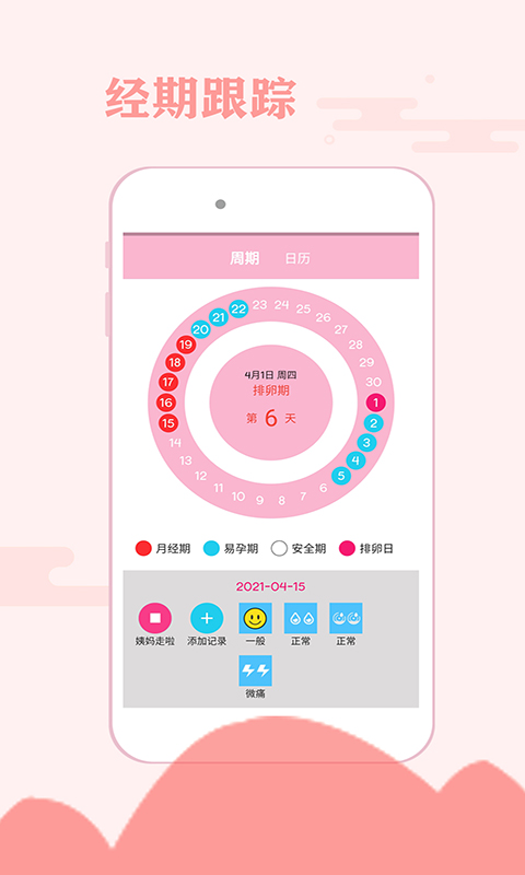 一毫經(jīng)期安全助手App最新版截圖1