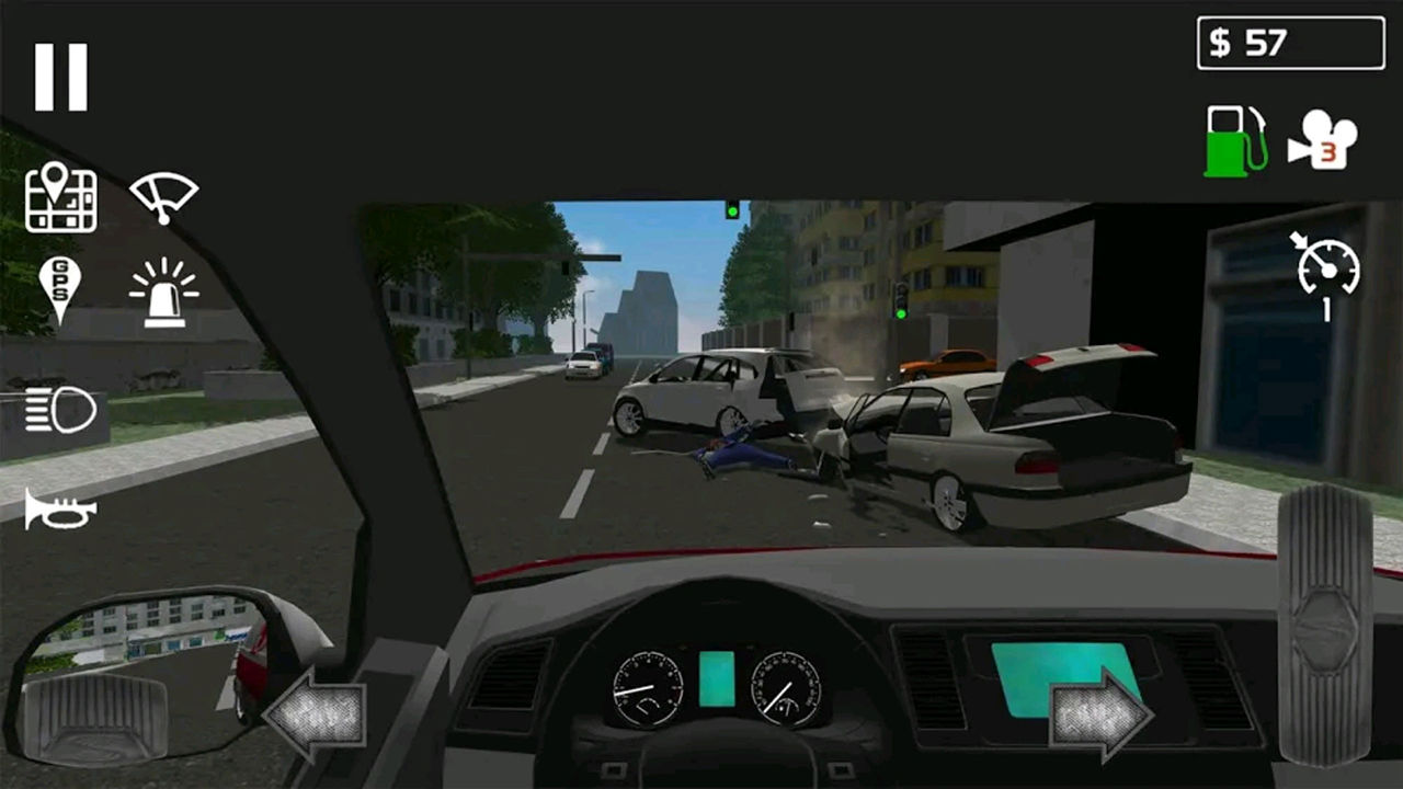 救護(hù)車車禍救援游戲最新版截圖2