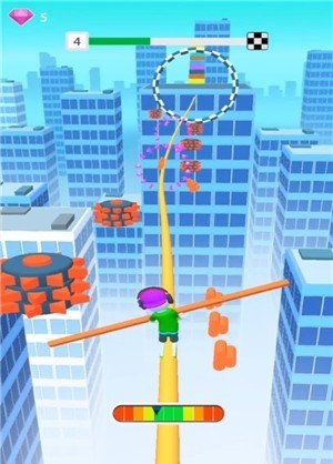 電纜滑道3D游戲手機(jī)版截圖4