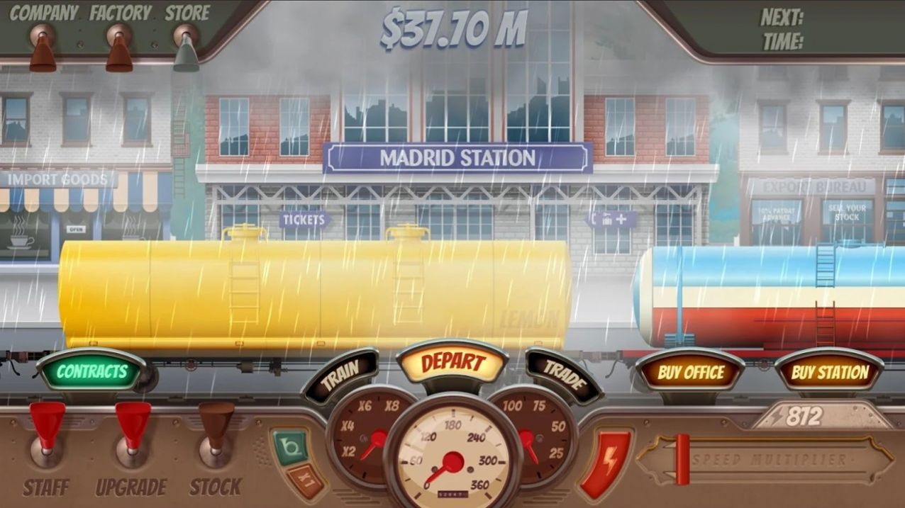 空閑貨運(yùn)火車大亨游戲安卓版截圖3