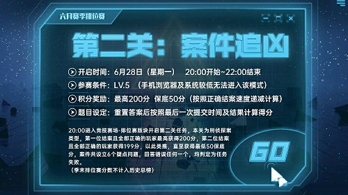 犯罪大師案件追兇答案是什么？六月賽季排位賽第二關(guān)答案詳解