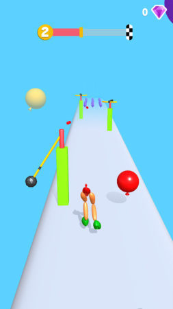氣球人快跑3D小游戲版截圖5