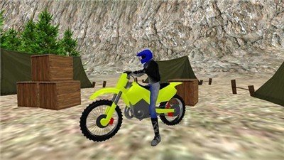 越野摩托車越野賽小游戲安卓版截圖4