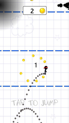 火柴人涂鸦跳跃游戏安卓版截图3: