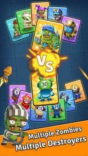 僵尸破壞者合并游戲福利紅包版截圖2