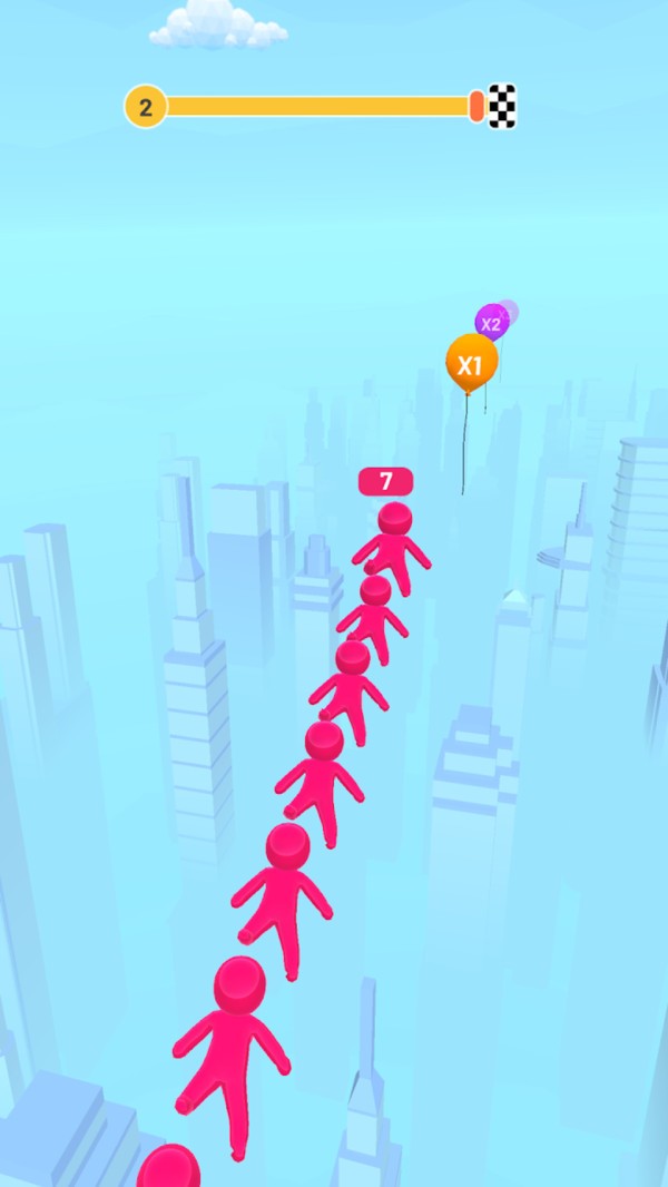 人群排隊沖刺游戲手機版下載截圖1