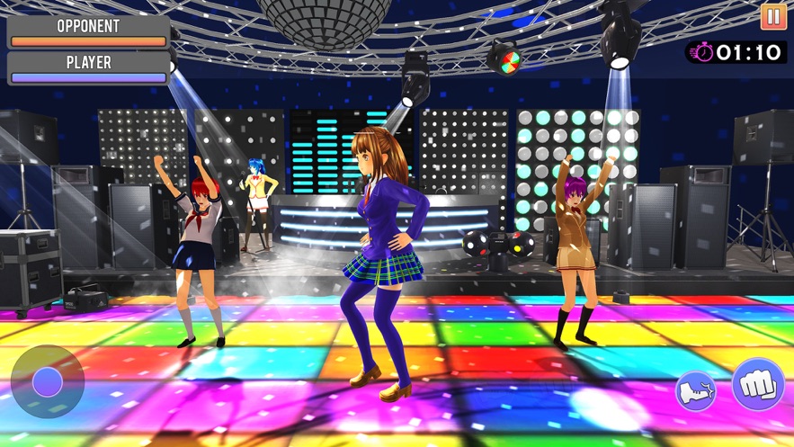 動漫女孩生活高中3D游戲蘋果版最新版截圖3
