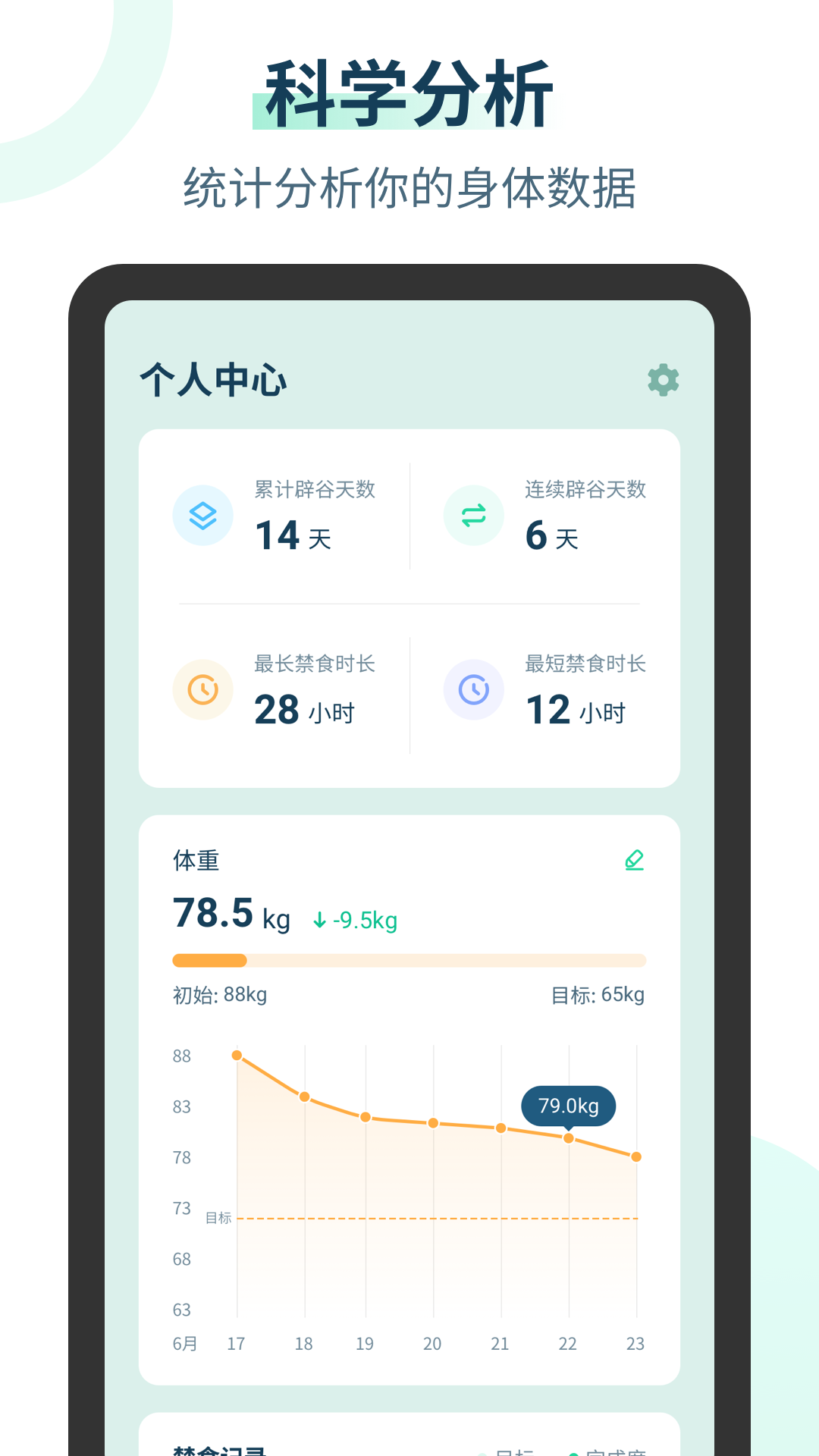 辟谷計時器APP最新版截圖5