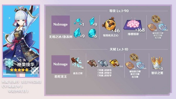原神神里綾華圣遺物搭配推薦：神里綾華圣遺物武器詞條搭配攻略