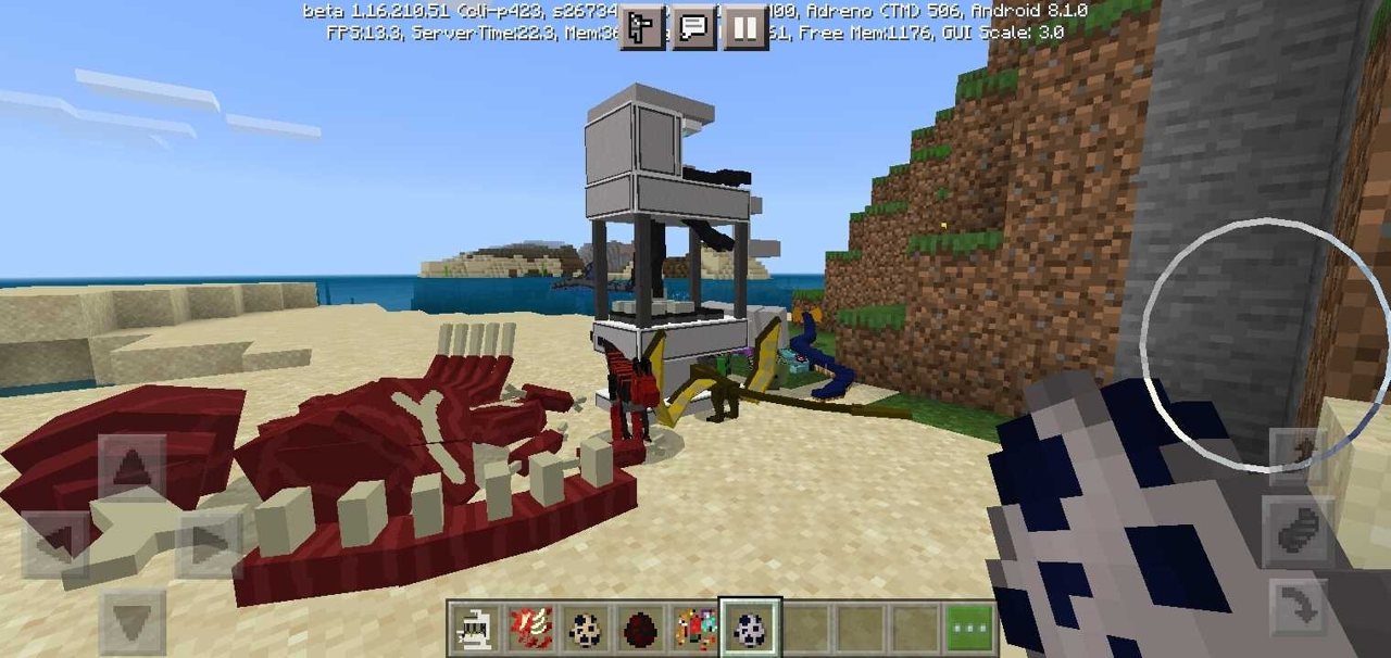 我的世界方舟生存進化模組mod整合包手機版下載截圖3