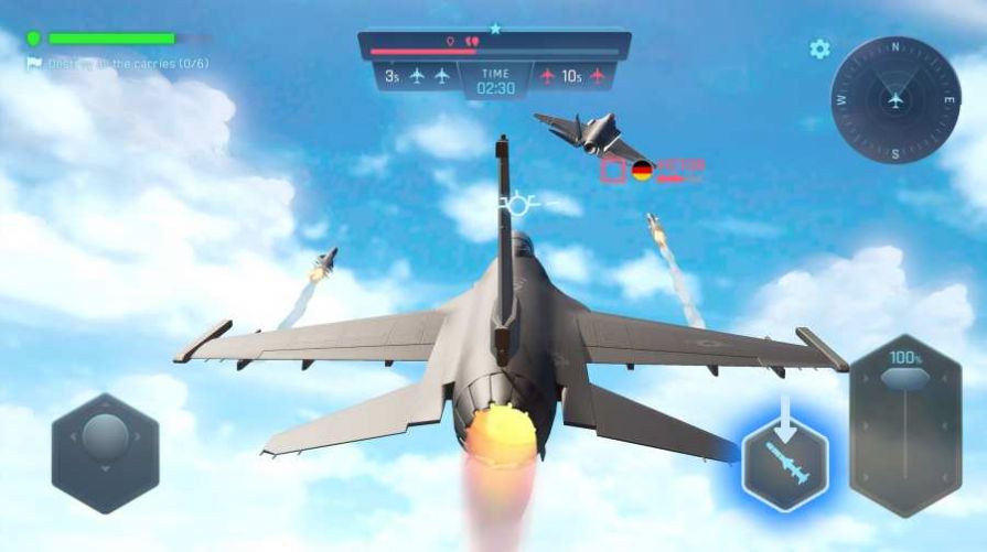 空戰(zhàn)勇士熾熱戰(zhàn)云游戲安卓版手機版截圖2
