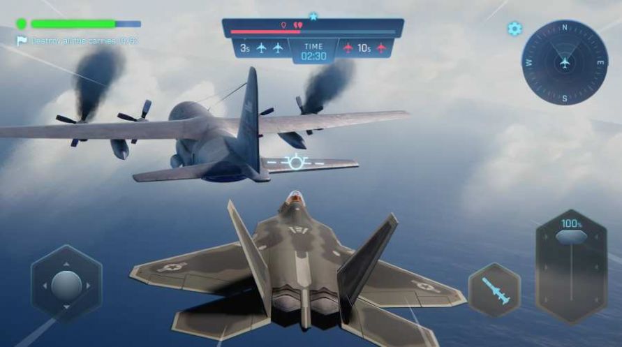 空戰(zhàn)勇士熾熱戰(zhàn)云游戲安卓版手機版截圖3