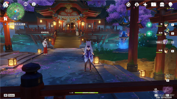 原神前往鳴神大社調(diào)查任務(wù)攻略：前往鳴神大社調(diào)查解密圖文流程