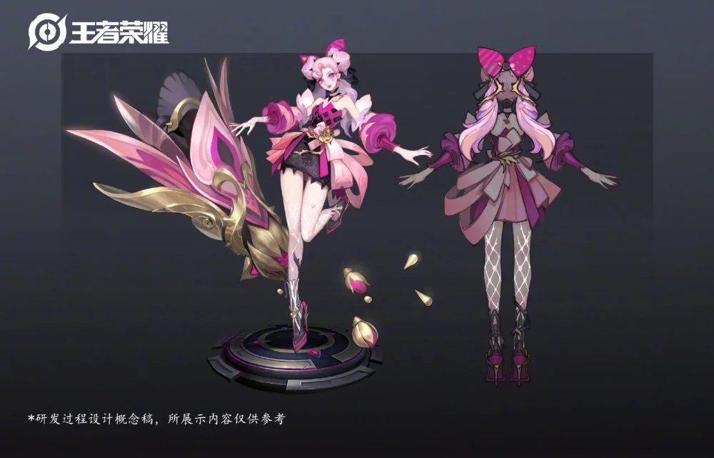 王者榮耀薔薇戀人優(yōu)化后海報(bào)對(duì)比：2021薔薇戀人優(yōu)化圖片高清