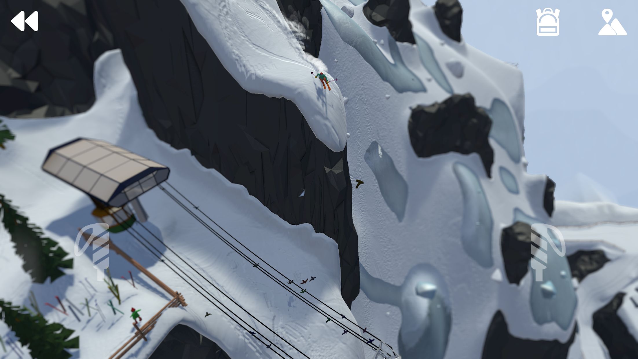 高山冒險滑雪聯(lián)機版全地圖完整版最新版2021截圖5