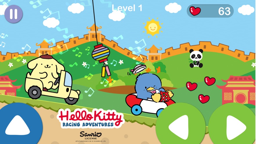 hello kitty racing adventures蘋果下載免費中文最新版2021截圖1