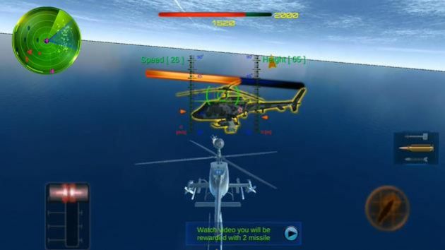 武裝直升機(jī)空戰(zhàn)英雄手機(jī)游戲安卓版截圖3