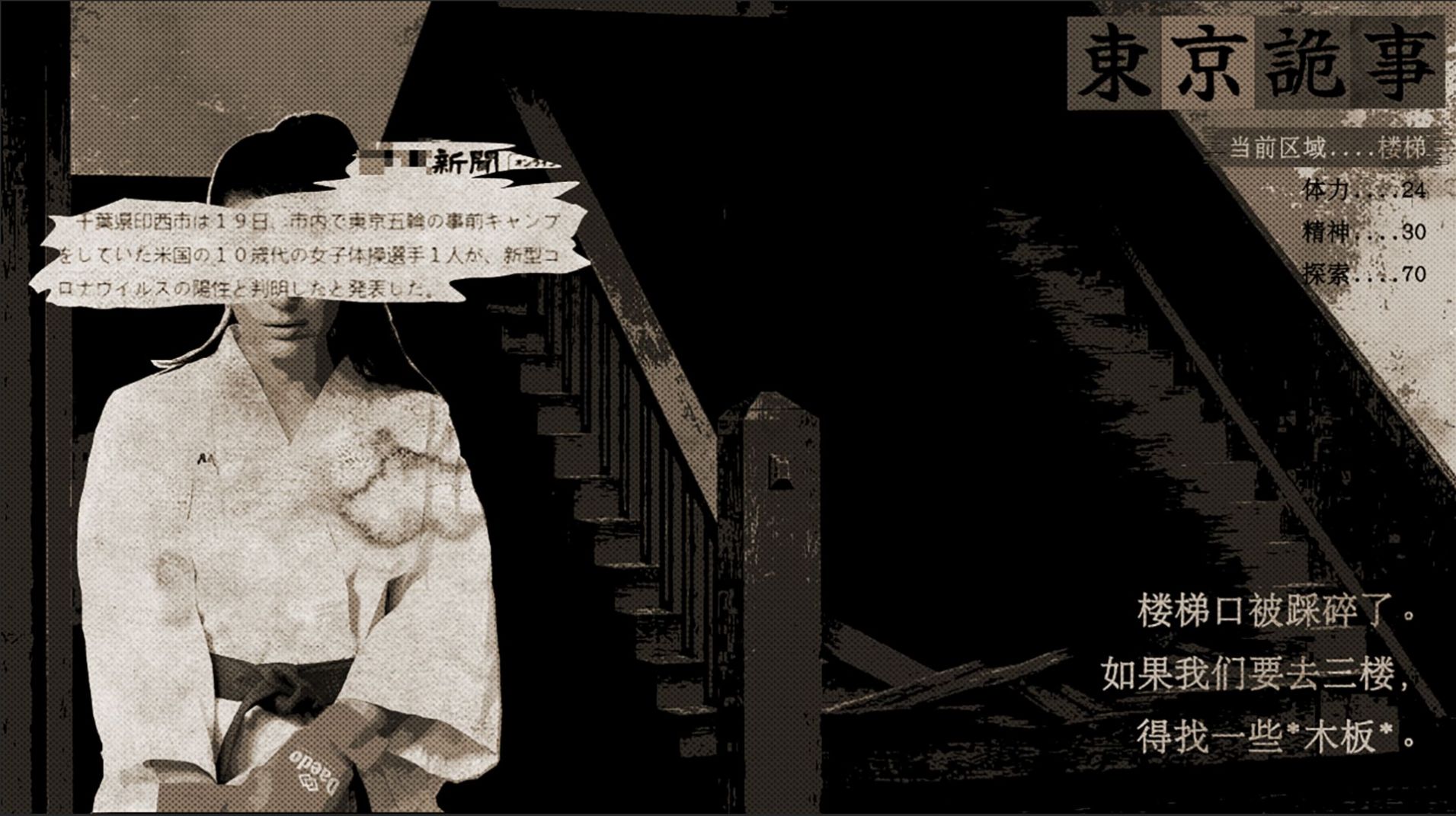 東京詭事游戲中文漢化版截圖1