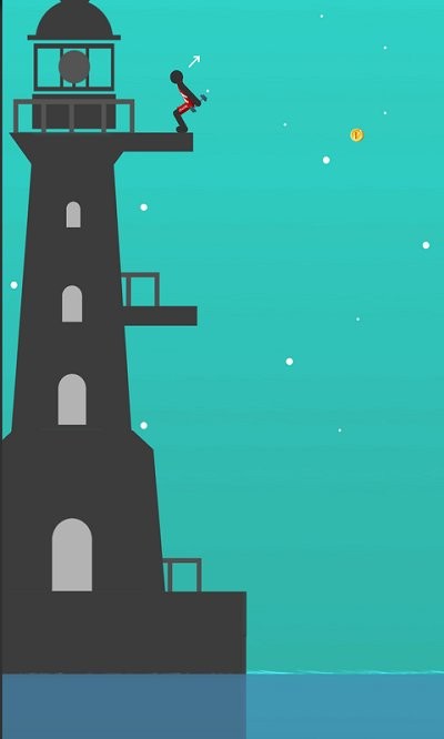 火柴人翻轉(zhuǎn)跳水游戲安卓版截圖2