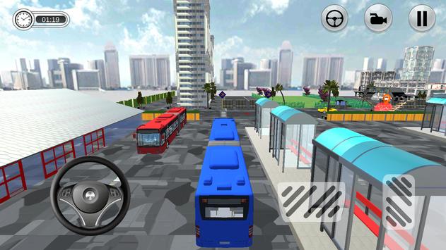 鉸接式城市客車模擬器游戲中文手機(jī)版截圖3