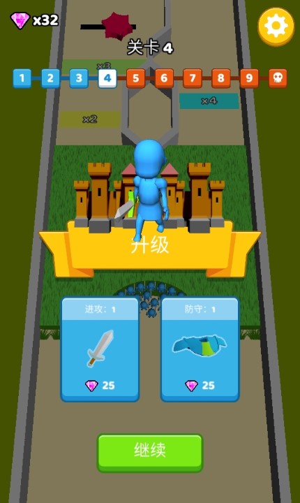 Voodoo Castle Raid割草游戲安卓中文版截圖3