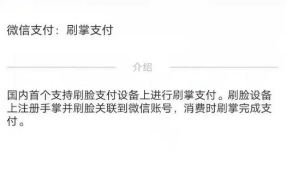 微信刷掌支付App軟件內(nèi)測版截圖4